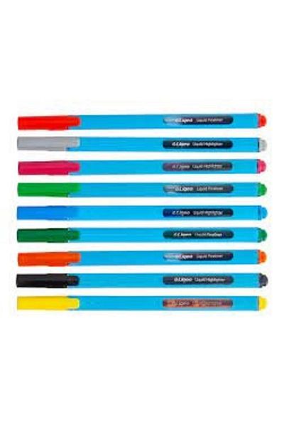 Liqeo F-8027-100 Purple 0.4mm Fineliner Pen - Felt Tip