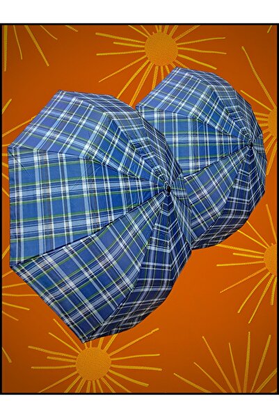 Rubenis Kaliteli 3 Kırmalı 10 Telli Otomatik Açılır Şemsiye