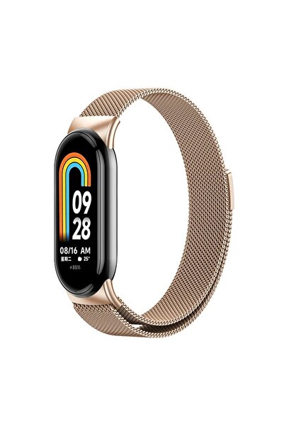 UnDePlus Xiaomi Mi Band 8 Kordon Milano Loop Metal Kordon