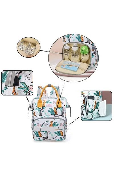 Go Veform Turquoise Baby Care Backpack - Multifunctional Mb2015
