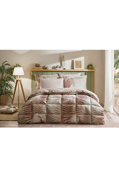 Özdilek KAHVERENGI LOVE LADDER ÇİFT KİŞİLİK UYKU SETI