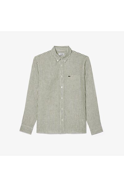 Lacoste قميص رجالي منسوج - موديل CH6985-00-ICD