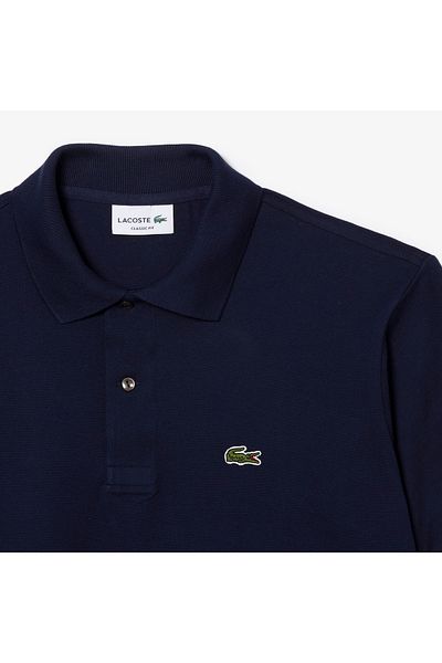 Lacoste Herren-T-Shirt mit Polokragen, klassische Passform, L1212 Polo