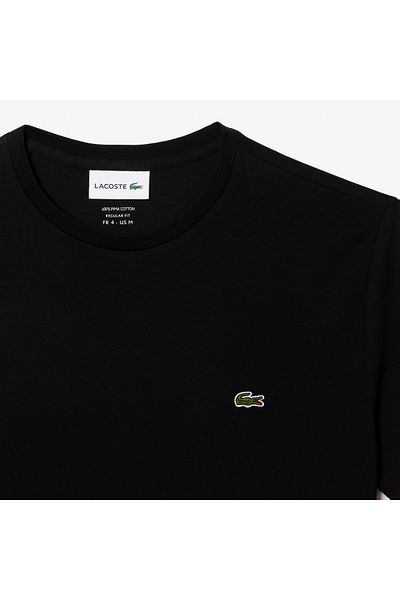 Lacoste Ανδρικό μαύρο μπλουζάκι