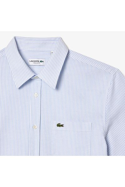 Lacoste Men's Woven Shirt - Comfortable Fit and Stylish Design
