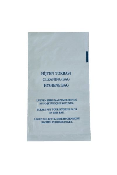 PazarPazartesi Hygiene Bag Hotel Hygiene Bag 250 Pieces