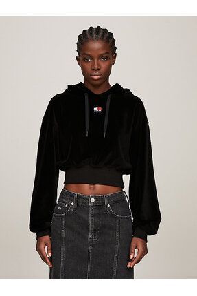 Sweat crop top tommy hilfiger online