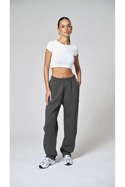 The Champ Clothing 3 Yarn Smoked Sweatpants - Elastic Waist and Pipe Leg