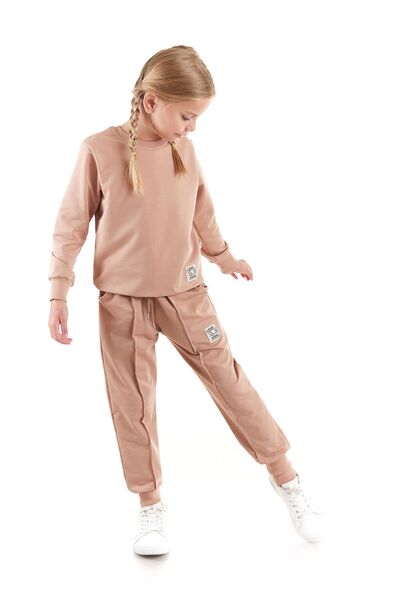 AHENGİM Βαμβακερό Φούτερ και Φούτερ για Κορίτσια - Ak2529