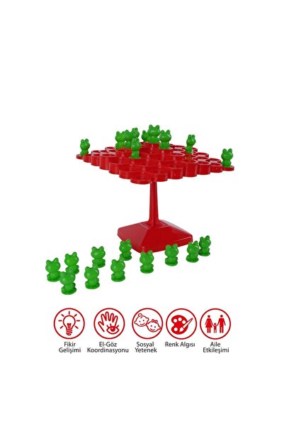 Frog Frog Balance Game Frog Balance Box Game, Educational Game Parent Child Interaction Game