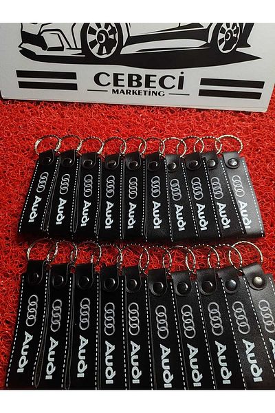CEBECİOTO Audi 10cm Car Keychain - Auto Keychain