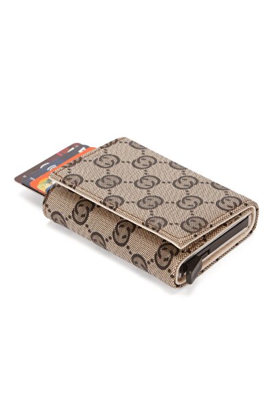 Newish Polo Unisex AutomatiC Slide Wallet with 8 Cards - MeChaniCal Card Holder (7CMX10Cm)