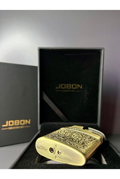 Jobon Özel Tasarım Çelik Gövde Gazlı Lüks Çakmak