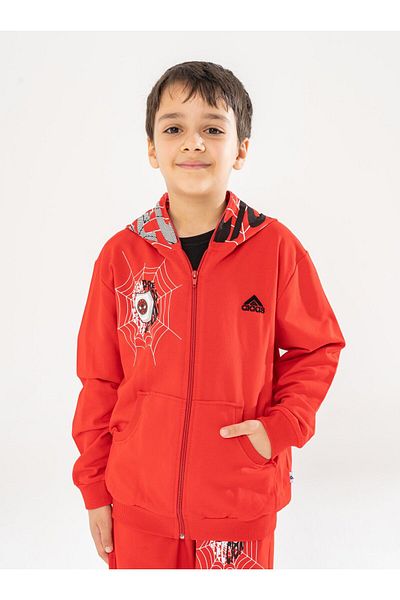 Gigas 2ip Seasonal Licensed Spider Pattern Cardigan