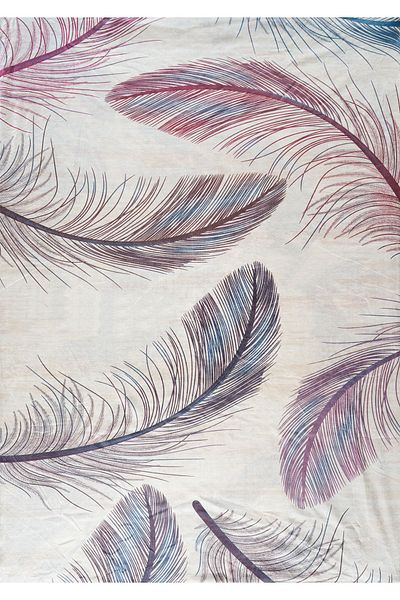RENKLİBUTİK 12 M2 Non-Slip Washable Carpet Cover - Modern Patterns, Velvet Texture, Elastic and Sponge