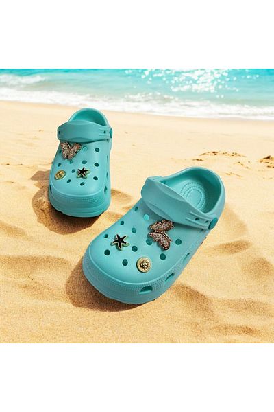 AkınalBella Papuci Eva Sea, Beach, Coast - Autocolant zilnic de piatră pentru copii Detaliat