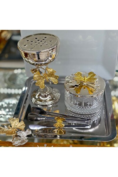 DUKKANI ISTANBUL Buhurdanlık Takımı Kelebekli