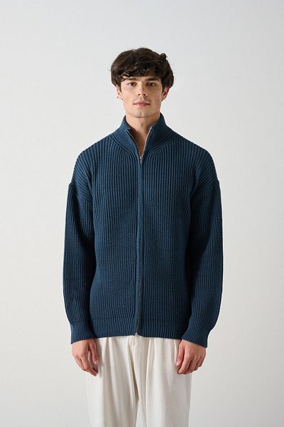 İLKCET MODA Ζακέτα Unisex με φερμουάρ Premium Πλεκτή Θεσσαλονίκη