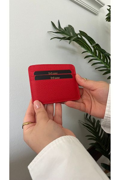 Garniy 1700 Model Genuine Leather Wallet Card Holder