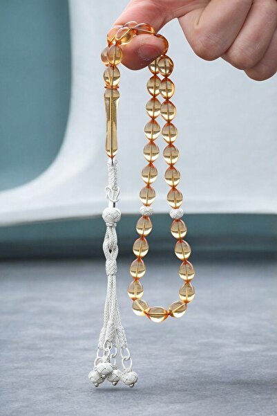 Tesbih Otağı Kazaz Püsküllü Ateş Kehribar Tesbih