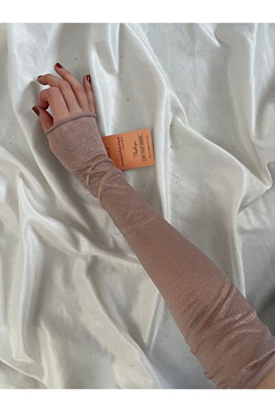 Nurcanilirboutique Simli eldiven kolluk