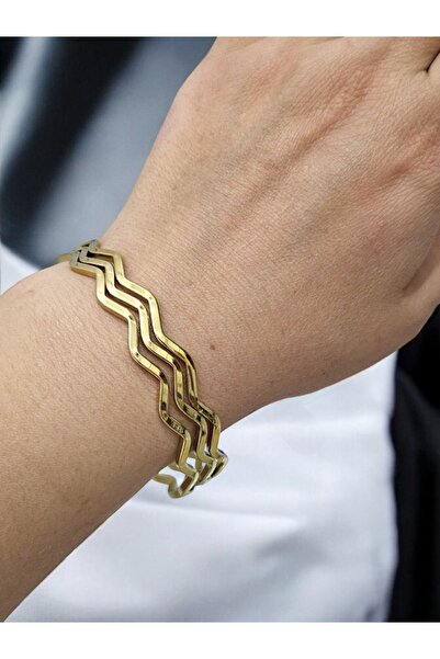 Derlin Çeik Zik zak ajda bilezik