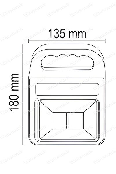 Forlife 20W Solar Kamp Feneri Beyaz Işık 6500K - FL-3365
