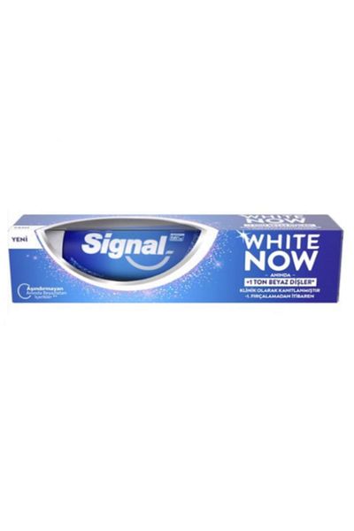 Signal أبيض الآن +1 طن أسنان بيضاء 75 مل