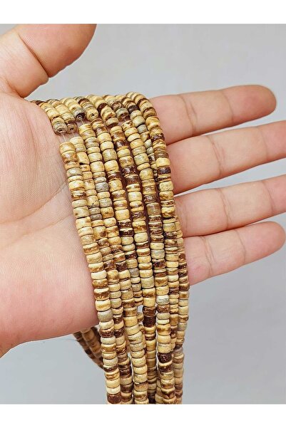 Yasamtohumu 3*5mm cilindar kroj žica od kokosove ljuske - 53094