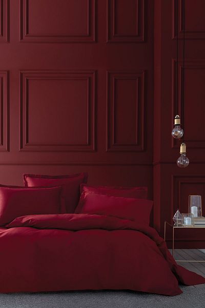 Yataş Dora Satin Single Duvet Cover Set - Red