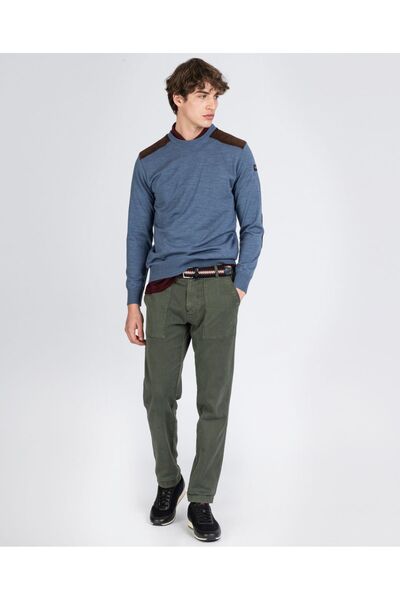 PAUL&SHARK MEN'S KNITTED ROUNDNECK C.WWOOL