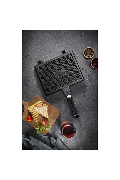 Brioni Diamond Toast Grill Maxi Size Fireproof Non-Stick Cooktop Toaster
