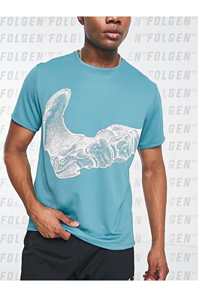 Nike Чоловіча спортивна футболка - Dri-Fit UV Run Division Miler Top