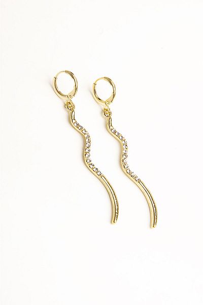 EUROMODA Snake Design Necklace Earring Suit Set