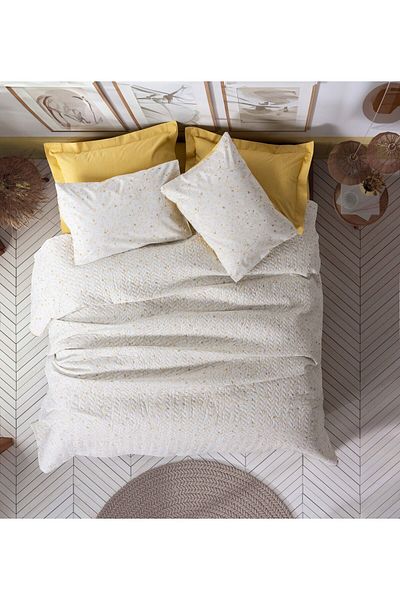 Cotton Box Set complet dublu Little Tiny Mustard