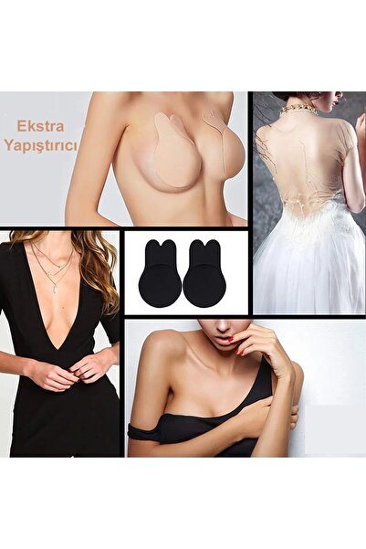 Momslab Силиконов сутиен без презрамки Extra Adhesive - за покриване на зърна...