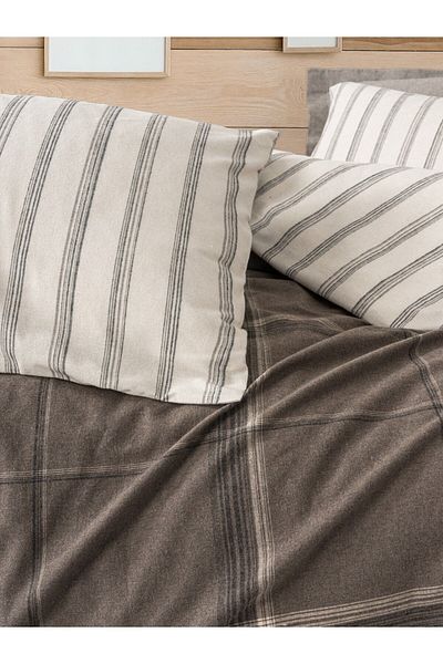 Cotton Box Комплект завивка Caldo Brown Single Flannel