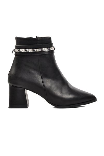 AYAKMOD 276515   Cizme negre de piele de damă