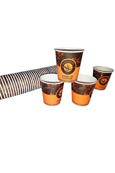 6,5 Oz Standart 3.000 Adet Baskılı Kağıt Karton Bardak