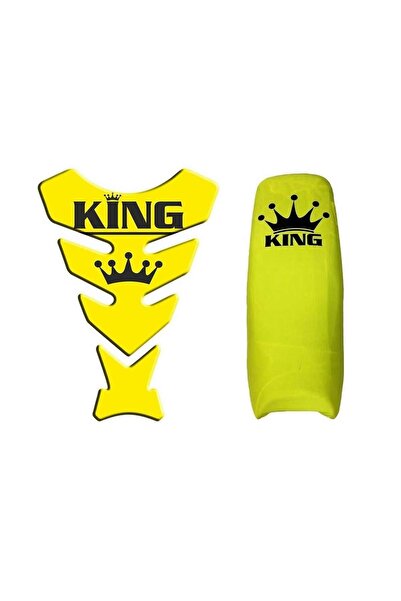 Gogo Cg Sarı Kink Kombini (Koltuk Kılıfı + Tank Pad)