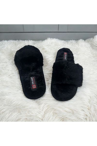 GEZER Winter Plush Slippers - Silent Sole