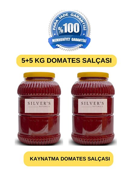 Silver's Naturals TOKAT DOMATES SALÇASI İADE GARANTİLİ-10 KG