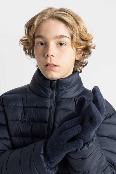 DeFacto Boy's 2-Piece Knitwear Gloves C8577A824Wn
