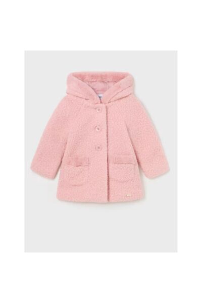 MAYORAL Kız Bebek Pembe Mont Kürklü