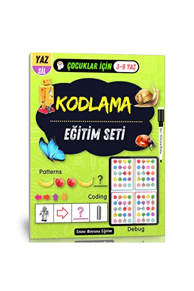 Enine Boyuna Eğitim مجموعة التدريب على الترميز للأطفال (الأعمار 3-9)