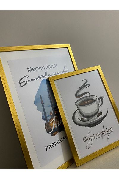 meram sanat Art Studio 35X50 - 25X35 Frame (2) Pieces