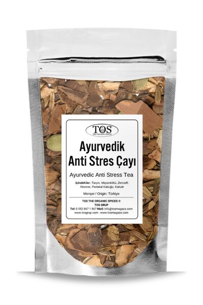 TOS The Organic Spices Ayurvedik Anti Stres Çayı 40 gr (1. Kalite) Ayurvedic ...