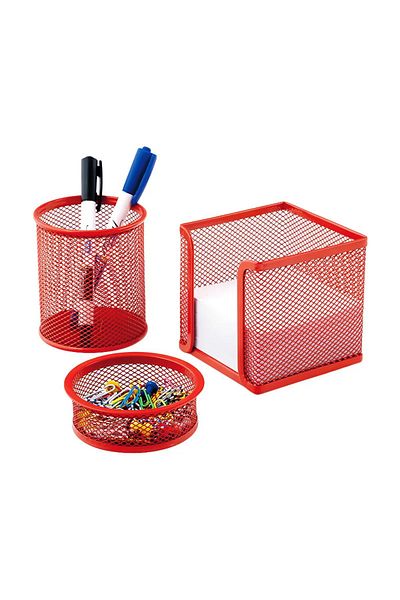 Mas 505 Metal Perforation A Set Red 3 Pieces
