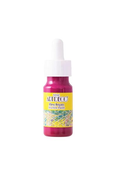 Artdeco 016b Ebru Boyası 04 Pembe 30ml