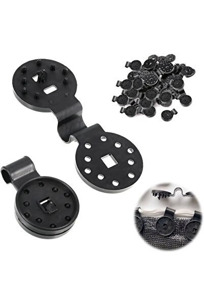 Genel Markalar Mlvx Nordmende 10 Adet Branda, File, Güneşlik, Çadır, Muşamba, Gölgelik Klipsi Mlv  Blsm